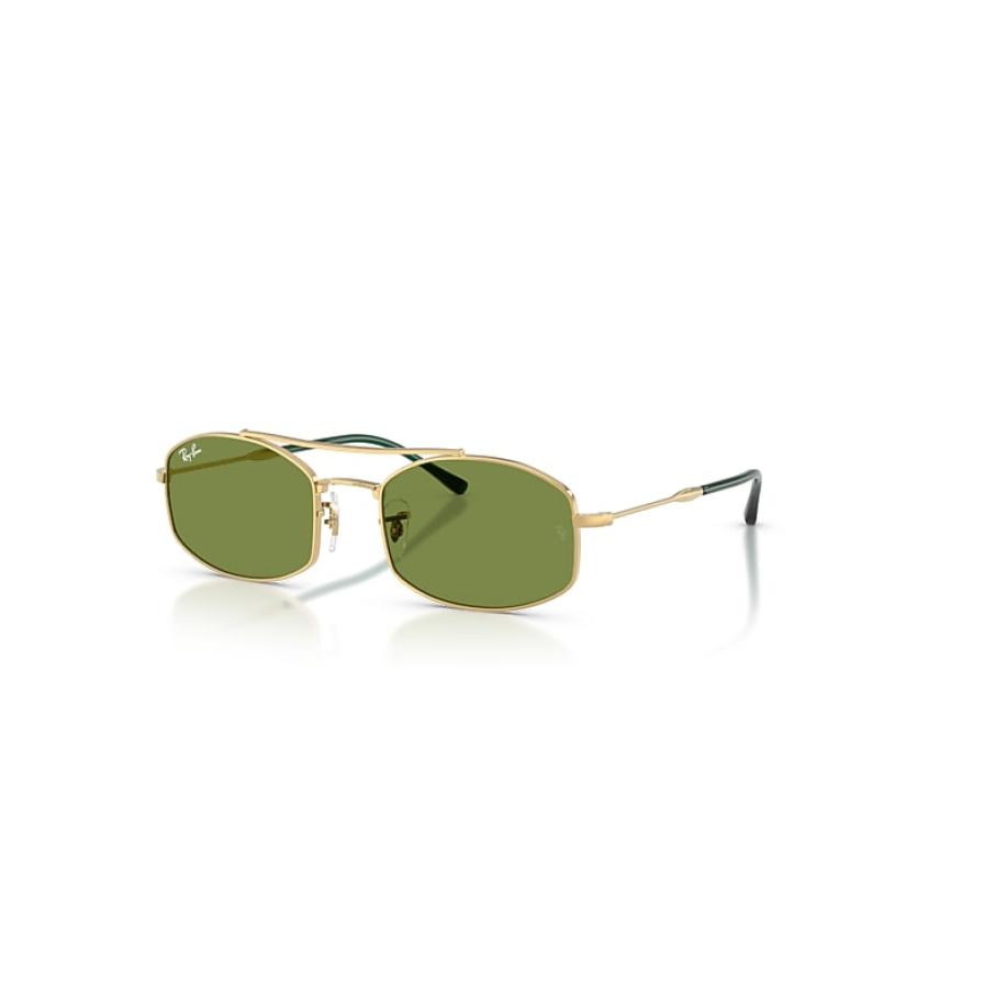 Ray-Ban Rb3719 zonnebril Arista Goud montuur Groen glazen 54-20 Goud