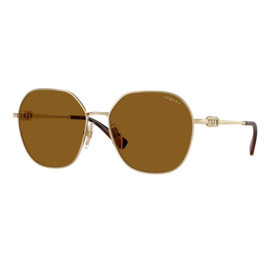 Vogue Bril VO4318SB Polarized 848/83 Goud Dames Zonnebril