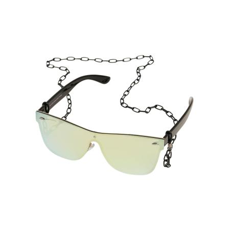 Urban Classics Urban Classics Zonnebril zwart / transparant