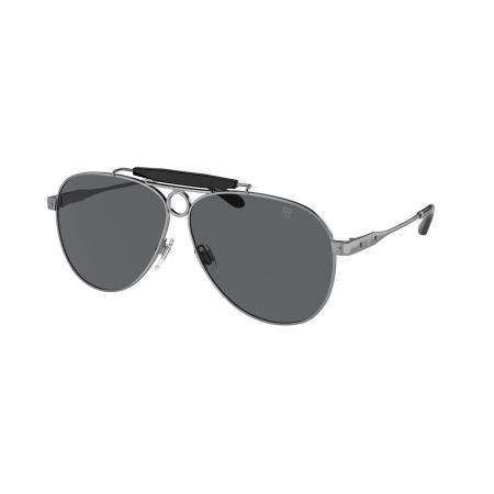 Ralph Lauren RL7078 THE COUNRTYMAN Aziatische pasvorm 9002B1 Gunmetal Heren Zonnebril