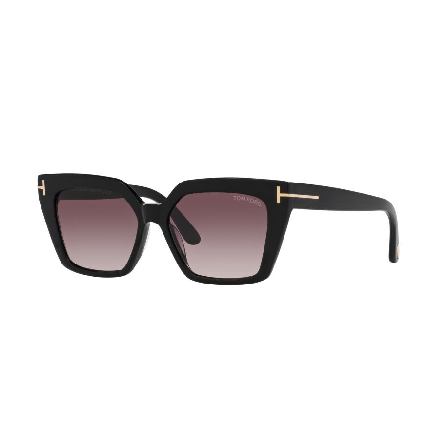 Tom Ford FT1030 WINONA 1Z Zwart Dames Zonnebril Paars