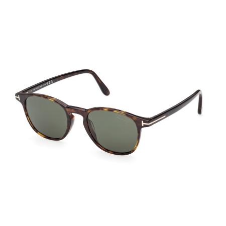 Tom Ford FT1302 HOLT-02 Polarized 52R Tortoiseshell Heren Zonnebril