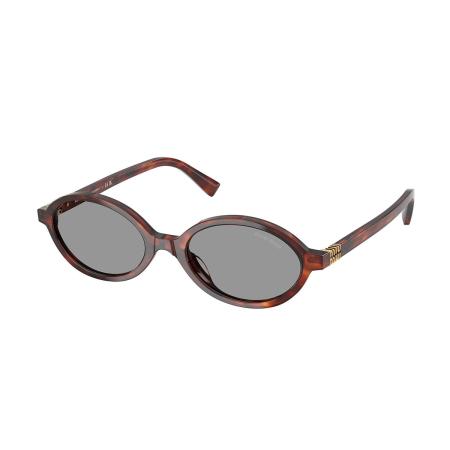 Miu Miu MU04ZSF Aziatische pasvorm 21C40O Tortoiseshell Dames Zonnebril