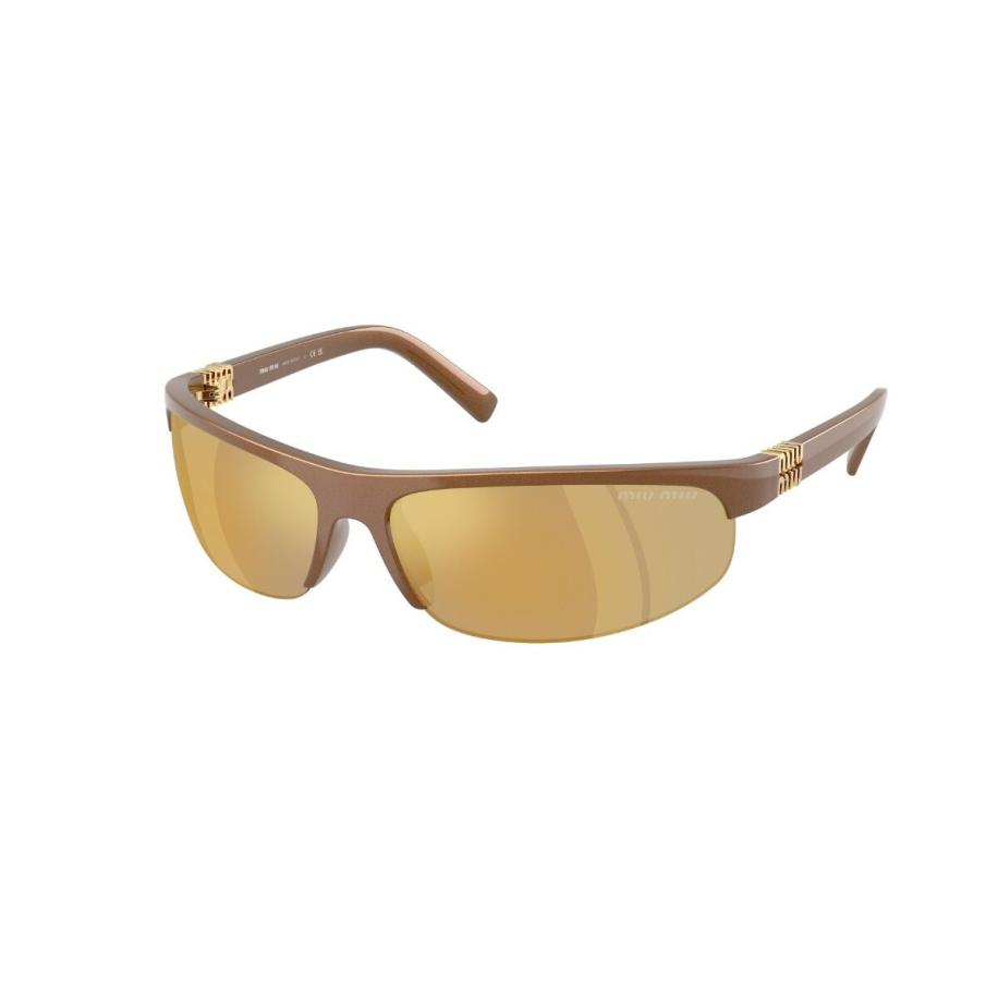 Miu Miu MUA02SF Aziatische pasvorm 16Y8G1 Bruin Dames Zonnebril