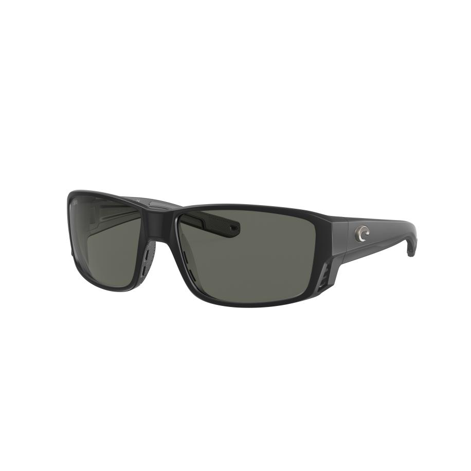 Costa Mannelijk Sunglass 6S9105 Tuna Alley PRO - Framekleur: Matzwart, Lenskleur: Grijs Grijs