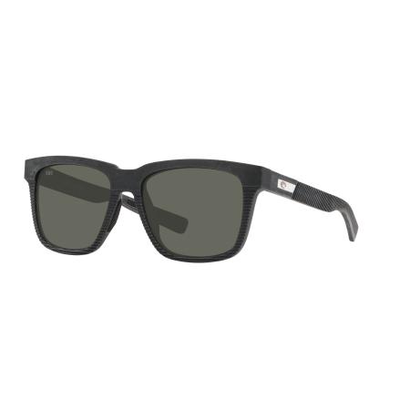 Costa Mannelijk Sunglass 6S9029 Pescador - Framekleur: Netgrijs met grijs rubber, Lenskleur: Grijs