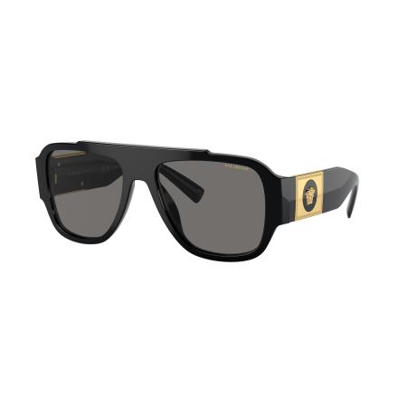 Versace VE4436U Polarized GB1/81 Zwart Heren Zonnebril