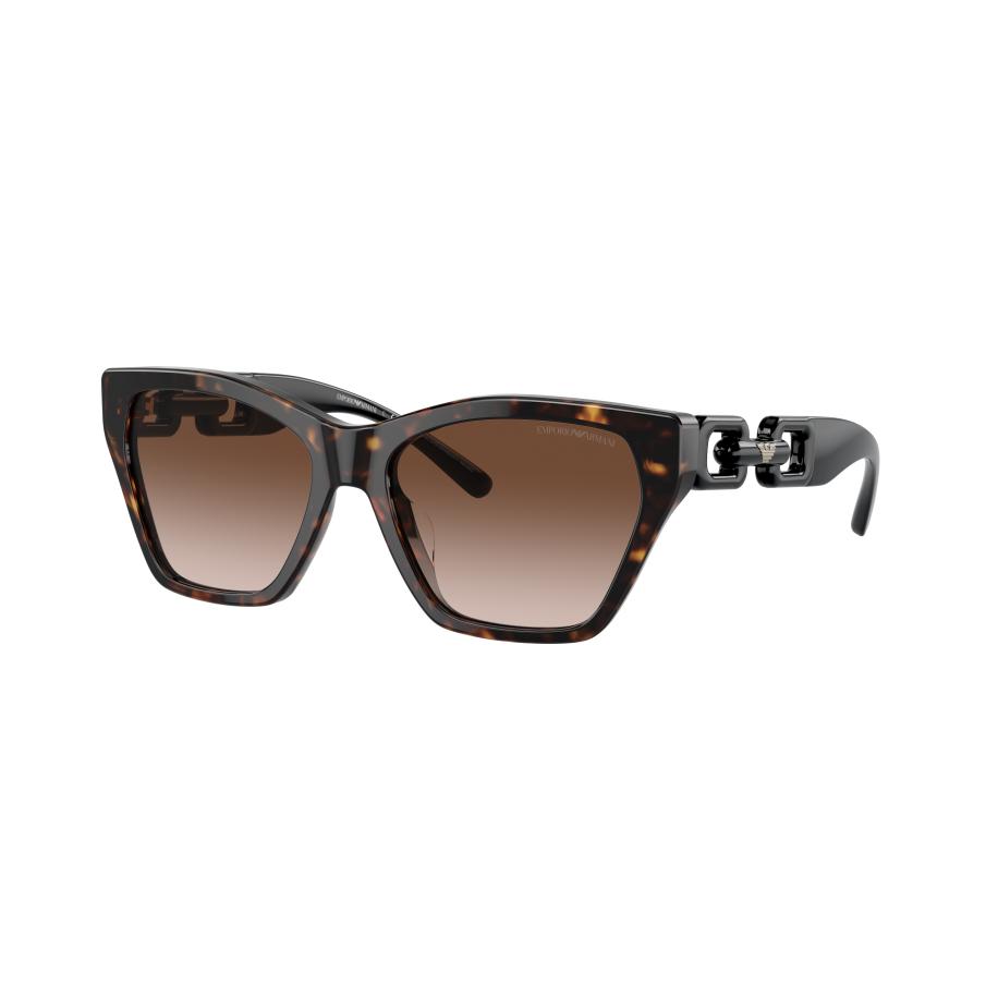 Emporio Armani EA4203U 502613 Tortoiseshell Dames Zonnebril Bruin