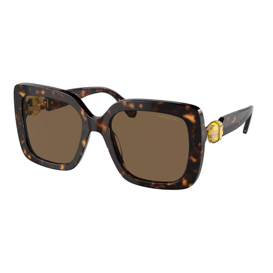 Swarovski SK6001 100273 Tortoiseshell Dames Zonnebril