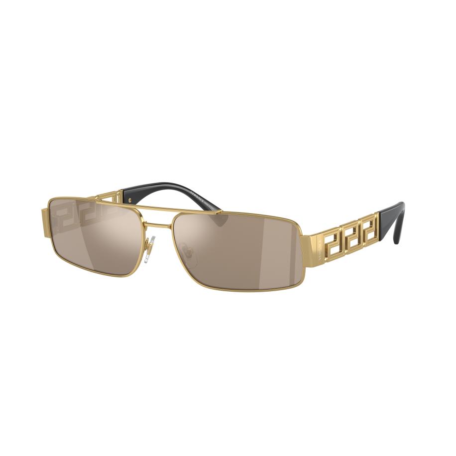 Versace VE2257 10025A Goud Heren Zonnebril Multicolor