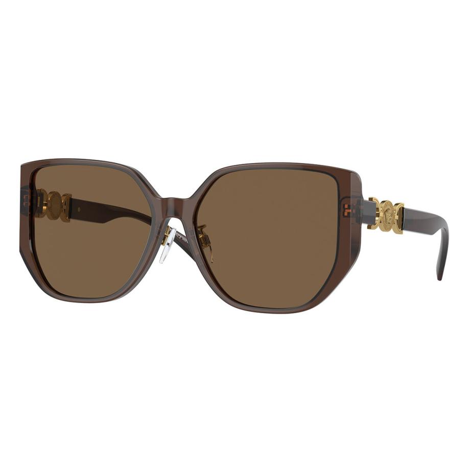 Versace VE4449D Aziatische pasvorm 541673 Bruin Dames Zonnebril