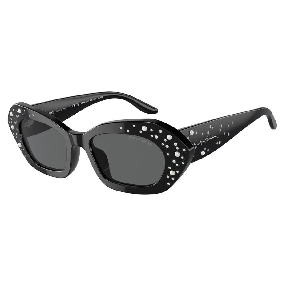 Giorgio Armani AR8213BU 5001B1 Zwart Dames Zonnebril