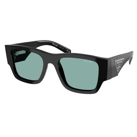 Prada PR 10ZSF Aziatische pasvorm 16K40K Zwart Heren Zonnebril