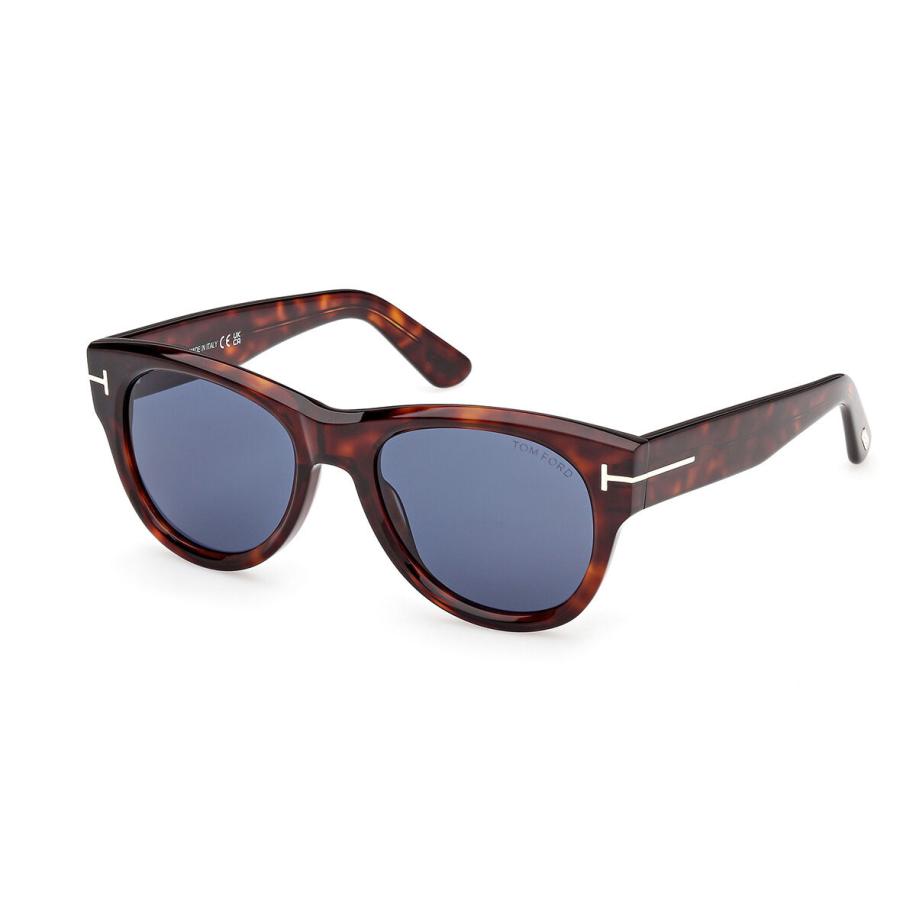 Tom Ford FT1305 BURTON-02 54V Tortoiseshell Heren Zonnebril