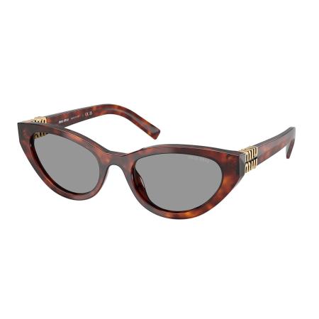 Miu Miu MUA04SF Aziatische pasvorm 21C40O Tortoiseshell Dames Zonnebril