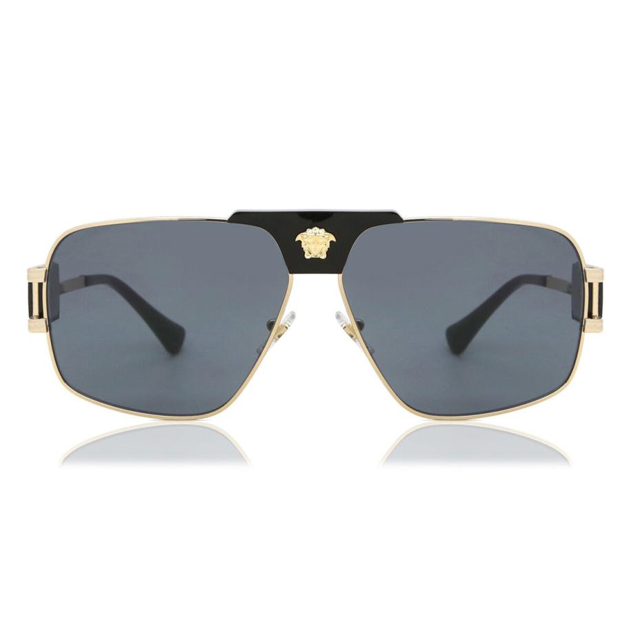 Versace VE2251 Aziatische pasvorm 100287 Goud Heren Zonnebril