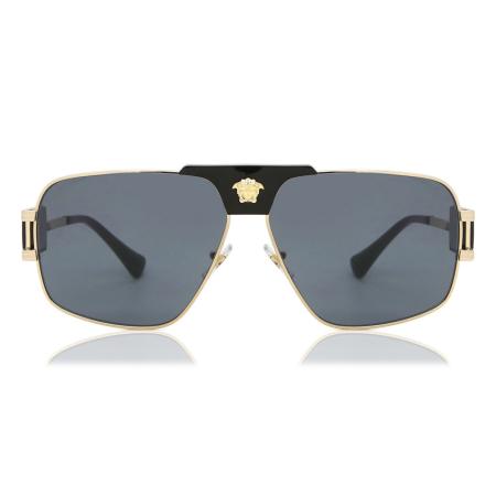 Versace VE2251 Aziatische pasvorm 100287 Goud Heren Zonnebril