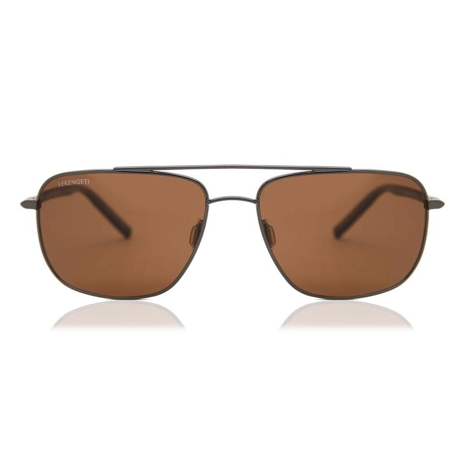 Serengeti Tellaro Polarized 8821 Zilver Heren Zonnebril