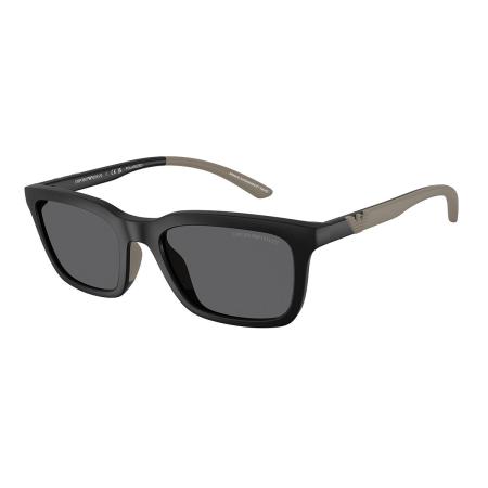 Emporio Armani EA4249U Polarized 500181 Zwart Heren Zonnebril