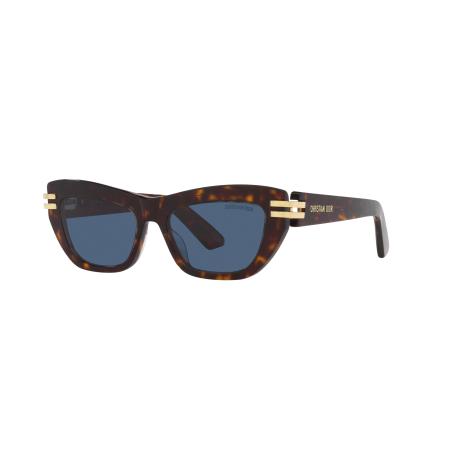 DIOR Vrouwelijk Sunglass CDior B2U - Framekleur: Tortoise, Lenskleur: Blauw