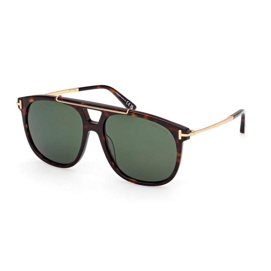 Tom Ford FT1306 SAM-02 52N Tortoiseshell Heren Zonnebril