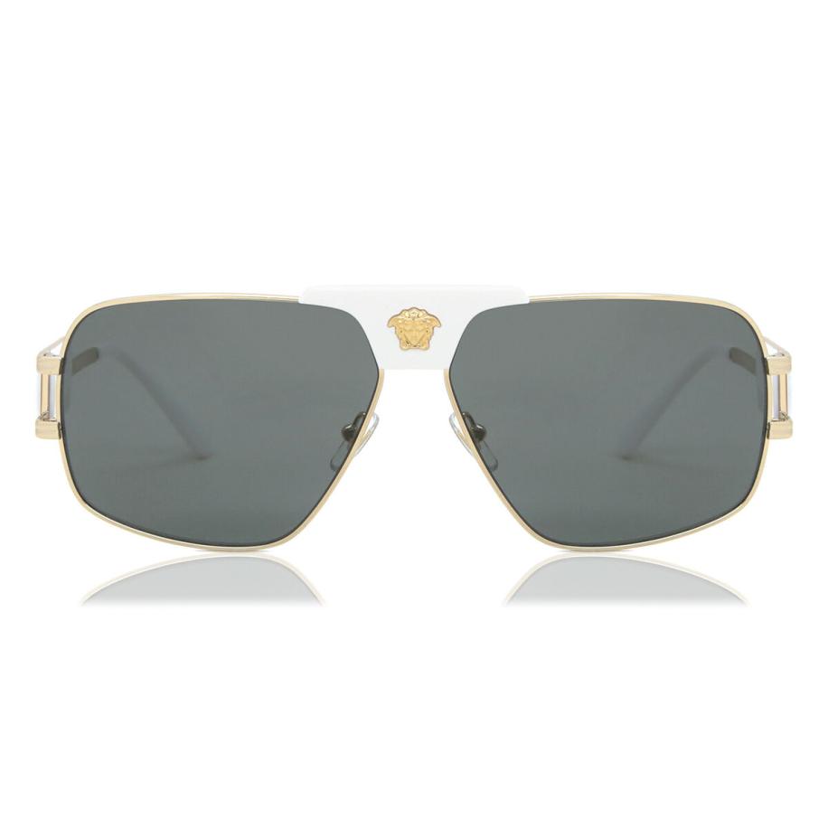 Versace VE2251 Aziatische pasvorm 147187 Goud Heren Zonnebril