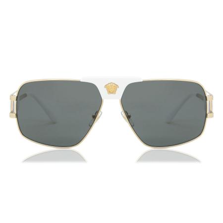 Versace VE2251 Aziatische pasvorm 147187 Goud Heren Zonnebril