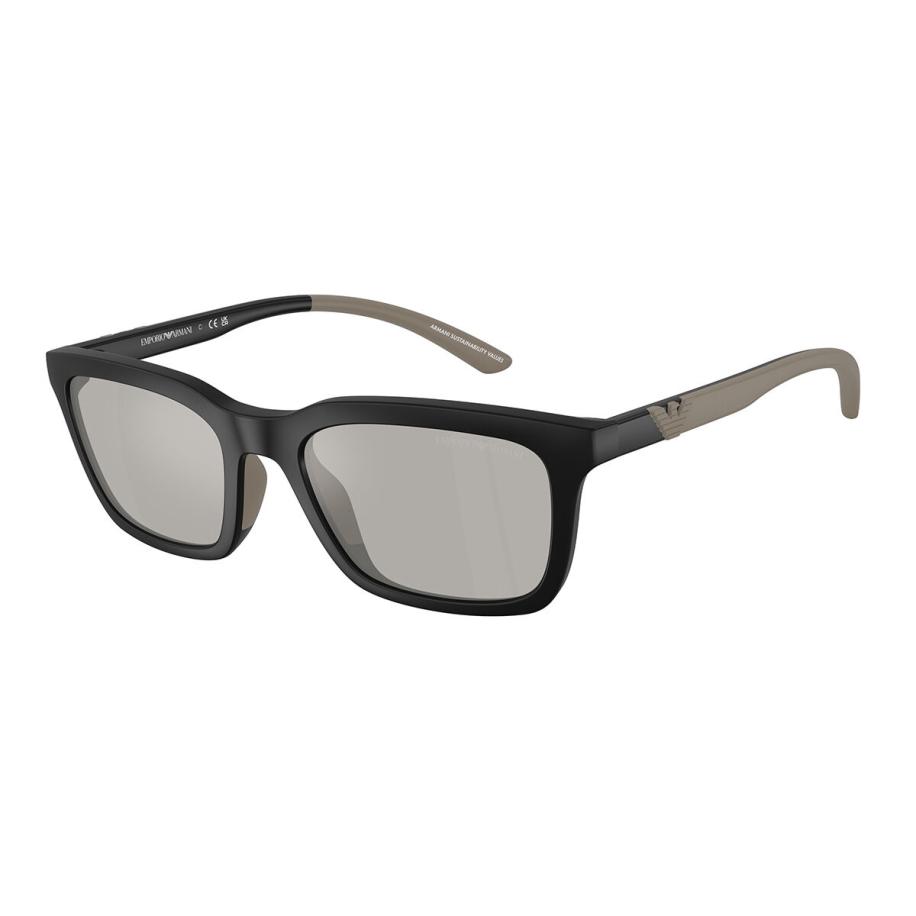 Emporio Armani EA4249U 50016G Zwart Heren Zonnebril