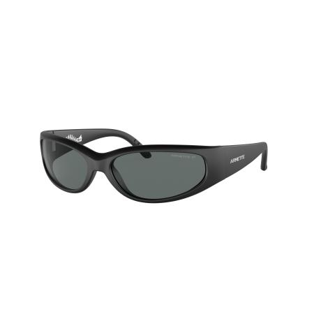 Arnette Unisex Sunglass AN4302 Catfish - Framekleur: Matzwart, Lenskleur: Donkergrijs Polar