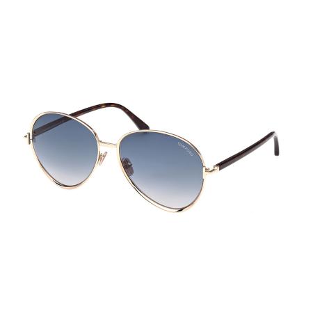 Tom Ford FT1028 RIO 28W Goud Dames Zonnebril