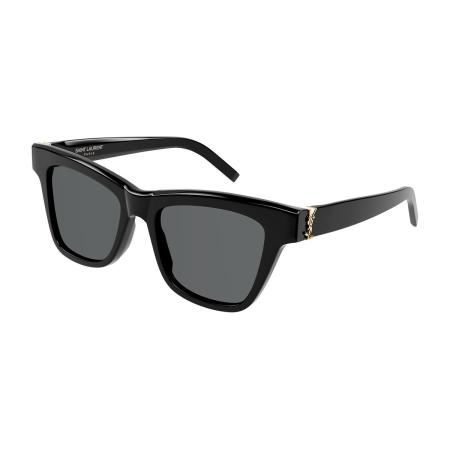 Saint Laurent SL M106 Polarized 005 Zwart Dames Zonnebril