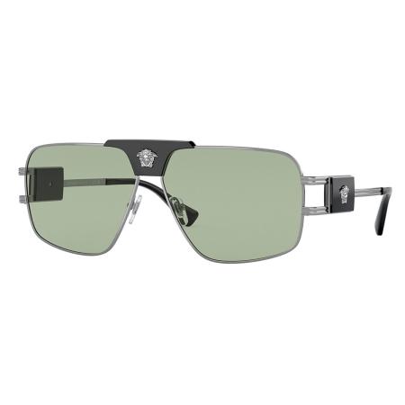 Versace VE2251 Aziatische pasvorm 1001/2 Gunmetal Heren Zonnebril