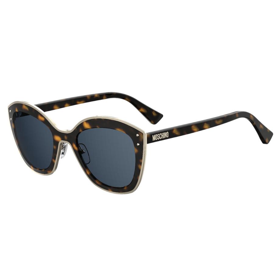 Moschino MOS050/S 86/KU Tortoiseshell Dames Zonnebril