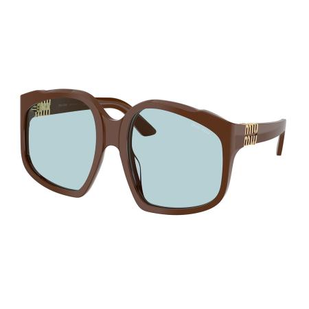 Miu Miu MUA07SF Aziatische pasvorm 24D20R Bruin Dames Zonnebril