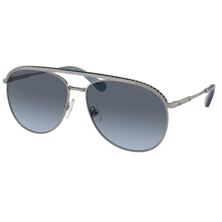 Swarovski SK7005 40098F Gunmetal Dames Zonnebril