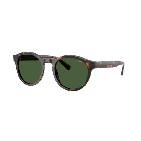 Polo Ralph Lauren Mannelijk Sunglass PH4192 - Framekleur: Glanzend donker Havana, Lenskleur: Flessengroen