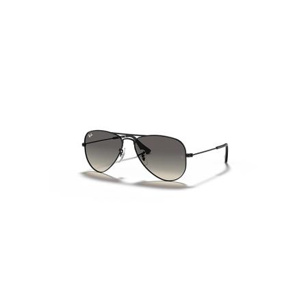 Ray-Ban Unisex Sunglass RB9506S Aviator Kids - Framekleur: Zwart, Lenskleur: Lichtgrijs/donkergrijs