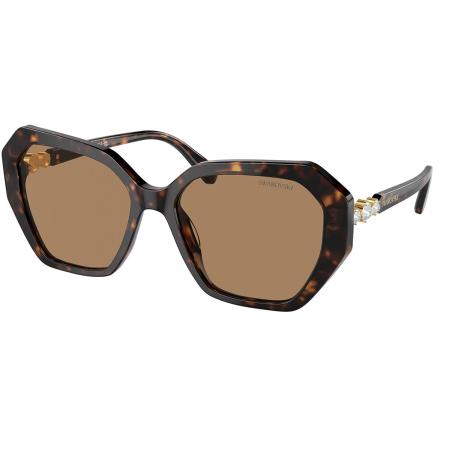 Swarovski SK6017 1002M4 Tortoiseshell Dames Zonnebril