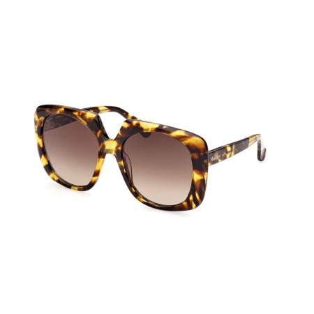 Max Mara MM0047 53F Tortoiseshell Dames Zonnebril