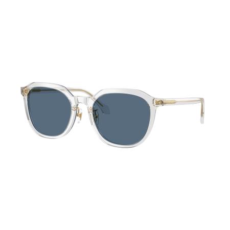 Versace Vrouwelijk Sunglass VE4493D - Framekleur: Transparant grijs, Lenskleur: Donkerblauw