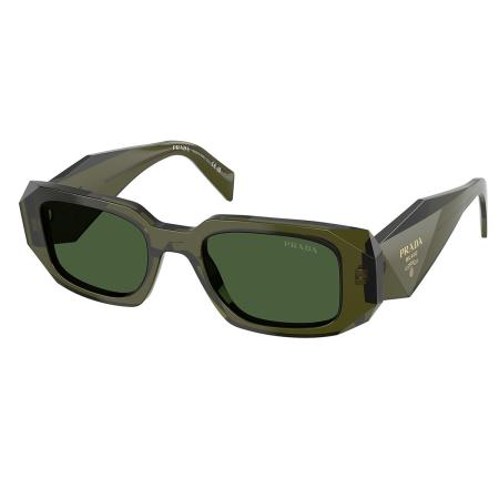Prada PR 17WSF Aziatische pasvorm 19Z1I0 Groen Dames Zonnebril