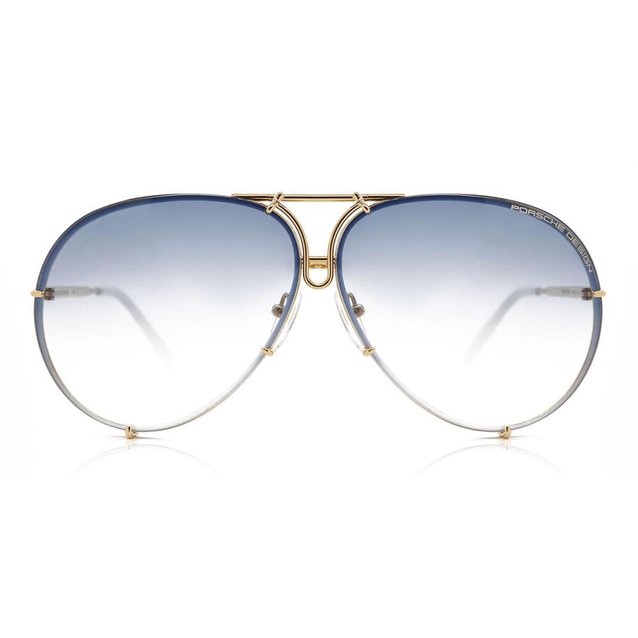 Porsche Design P8478 W Goud Heren Zonnebril