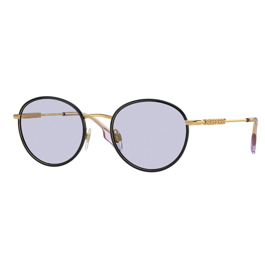 Burberry BE3148D Aziatische pasvorm 10171A Zwart Dames Zonnebril