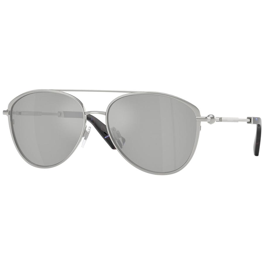 Burberry BE3157 10058V Zilver Heren Zonnebril