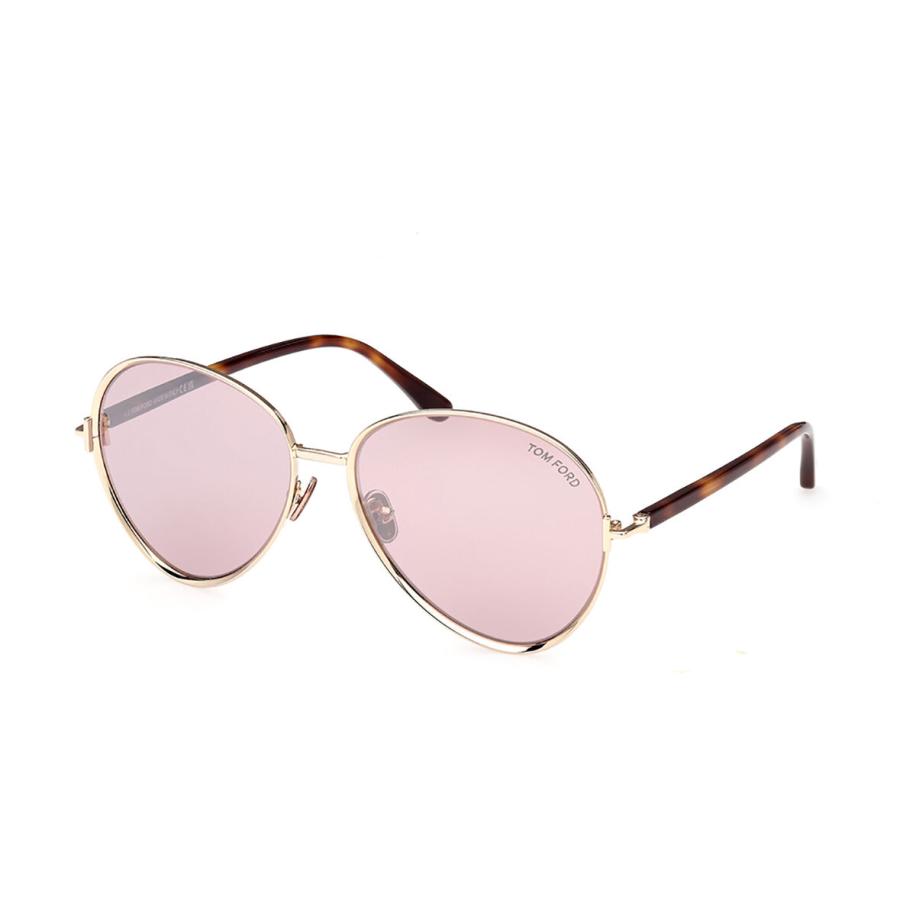 Tom Ford FT1028 RIO 32Z Goud Dames Zonnebril