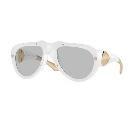 Burberry BE4433U 414187 Wit Heren Zonnebril