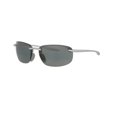 Maui Jim Unisex Sunglass Hookipa Ultra - Framekleur: Zilver mat, Lenskleur: Grijs gradiënt Polarized