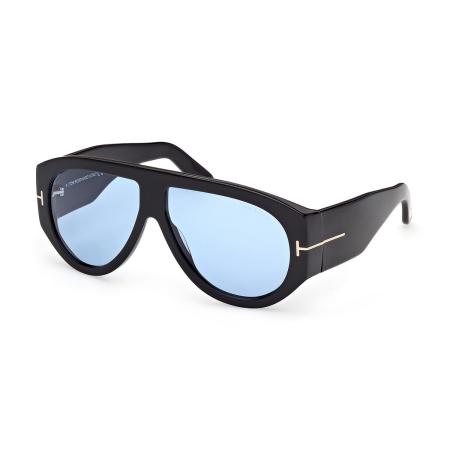 Tom Ford FT1044 BRONSON 01V Zwart Heren Zonnebril