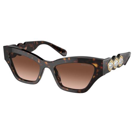 Swarovski SK6021 10023B Tortoiseshell Dames Zonnebril