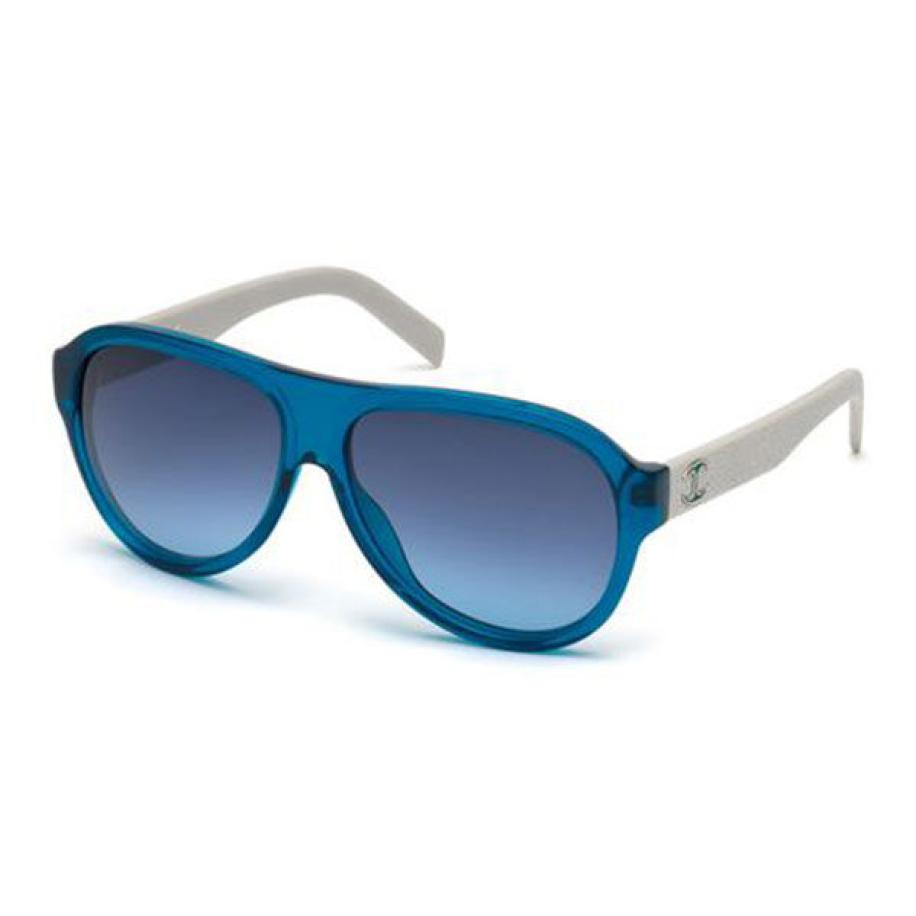 Just Cavalli JC 598S 90W Blauw Heren Zonnebril